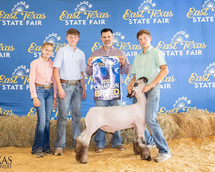 Grand Champion, East Texas State Fair Grand Champion, East Texas State Fair