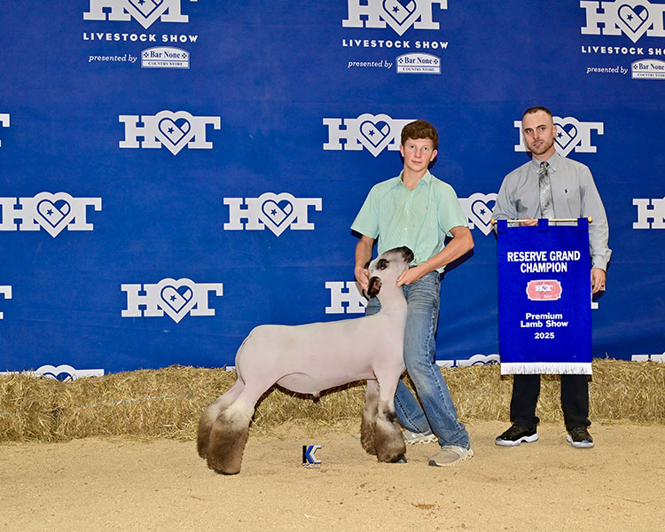 Reserve Grand Champion, Heart of Texas Fair Reserve Grand Champion, Heart of Texas Fair